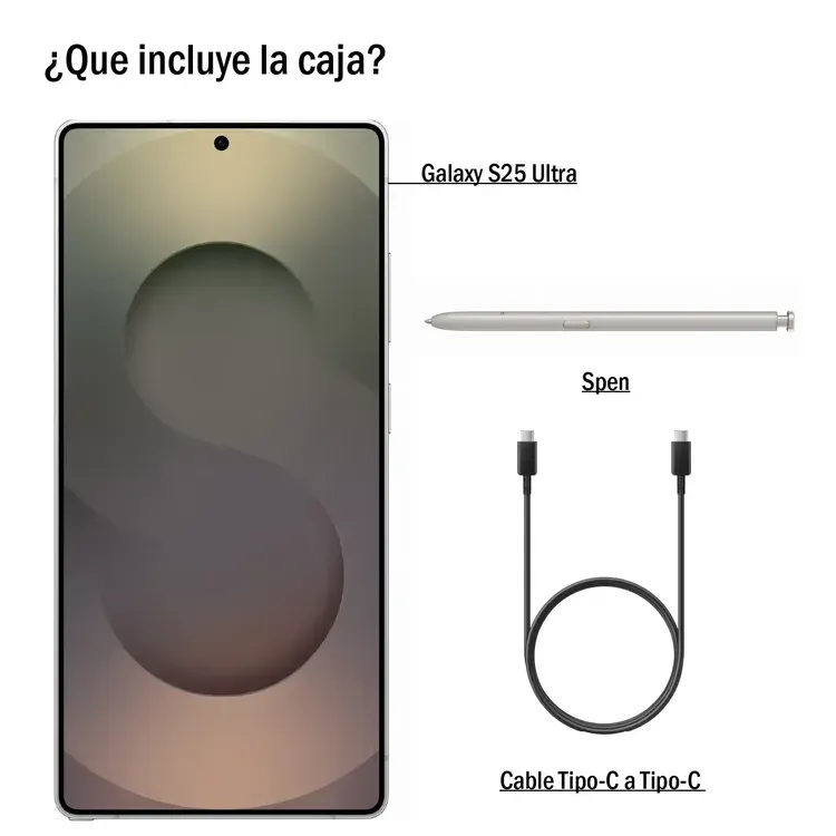 SAMSUNG S25 Ultra 256GB 5G Blanco Plata - Imagen 3