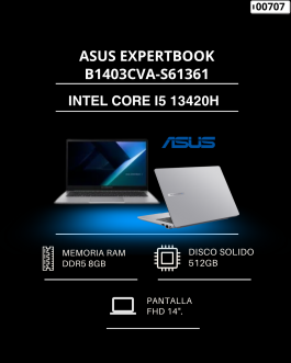Computador Portátil – ASUS EXPERTBOOK – 00707